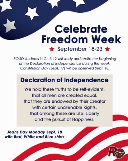  Celebrate Freedom Week